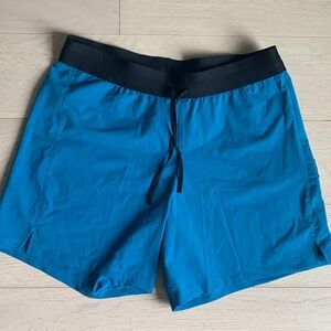 Men's Athletic Shorts in Teal Blue